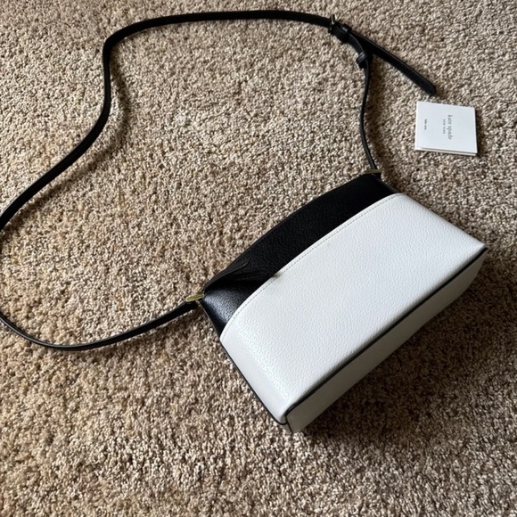Kate Spade New York Jeanne Crossbody handbag, Vanilla Latte/Black ~MSRP$299 - Picture 5 of 12